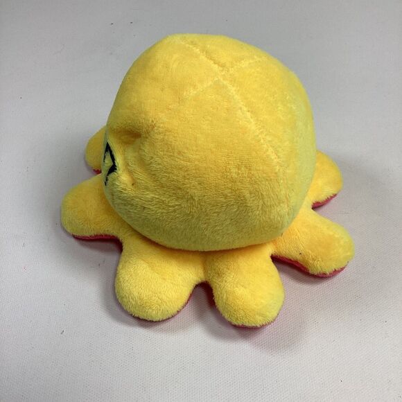 2 Tee Turtle Octopus Reversible Flip Mood Plush Stuffed Toys - Picture 4 of 16